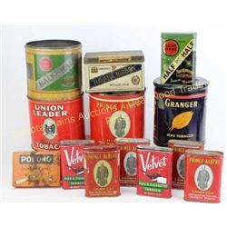 Large collection of tobacco tins and boxes Est. 25-100