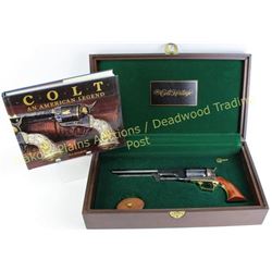 Colt Heritage series 1847 Walker .44 cal SN 6916 black powder revolver in walnut presentation case, 