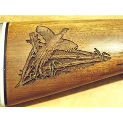 Custom Firearm Woodcarving from Lance Larson Studio