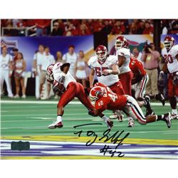 Tony Gilbert Signed Georgia 8x10 Photo (Radtke COA)
