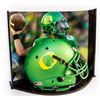 Image 1 : Marcus Mariota Signed LE Oregon Full-Size Authentic Pro-Line Helmet Inscribed "Oregon Record: 13,089