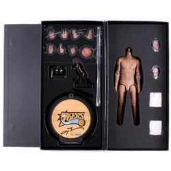 Allen Iverson Signed LE 76ers High-Quality Figurine Set (UDA COA)