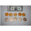 Image 1 : PIRATES OF THE CARIBBEAN LOT OF 10 SCREEN USED TREASURE COINS 39 A-GRADE