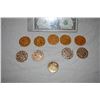 Image 1 : PIRATES OF THE CARIBBEAN LOT OF 10 SCREEN USED TREASURE COINS 48 A-GRADE