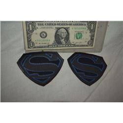 SUPERGIRL KRYPTONIAN GLYPHS BLACK SMALL LOT OF 2