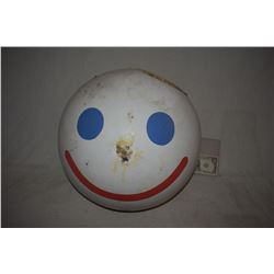 JACK IN THE BOX ORIGINAL SCREEN USED COMMERCIAL HEAD