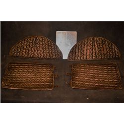 SEASON OF THE WITCH SET OF 4 BODY ARMOR MEDIEVEL TIMES