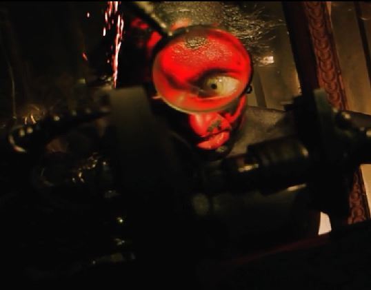 Insidious Screen Matched Red Demon Metal Claws He Grinds In Tiptoe