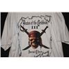 Image 2 : PIRATES OF THE CARIBBEAN III RARE SPECIAL EFFECTS CREW SHIRT WORN