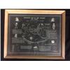 Image 1 : TREASURE MAP OF OAK ISLAND (NOVA SCOTIA) FRAMED