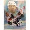 Image 1 : JEROME IGINLA 24" X 20" PRINT BY JIANGCHANG