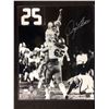 Image 1 : DOUG FLUTIE AUTOGRAPHED 16" X 20" BLACK & WHITE PHOTO W/ JSA COA