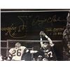 Image 2 : DWIGHT CLARK AUTOGRAPHED 16" X 20" BLACK & WHITE PHOTO "THE CATCH" 1/10/82 W/ PSA COA