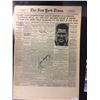 Image 2 : JACK DEMPSEY AUTOGRAPHED NY TIMES NEWSPAPER PAGE (1926) W/ JSA COA