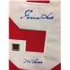 Image 2 : GORDIE HOWE AUTOGRAPHED RED WINGS HOCKEY JERSEY W/ COA