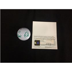 ERNIE ELS AUTOGRAPHED GOLF BALL W/ COA