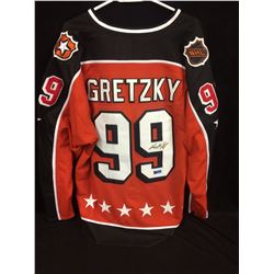 WAYNE GRETZKY AUTOGRAPHED ALL-STAR HOCKEY JERSEY W/ COA