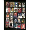 Image 1 : BASEBALL TRADING CARDS LOT (MEMORABILIA, GAME WORN JERSEY)