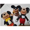 Image 2 : 3 Older Mickey Mouse Toys + Piggy Bank