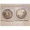 Image 1 : 1966 and 1967 silver dollars