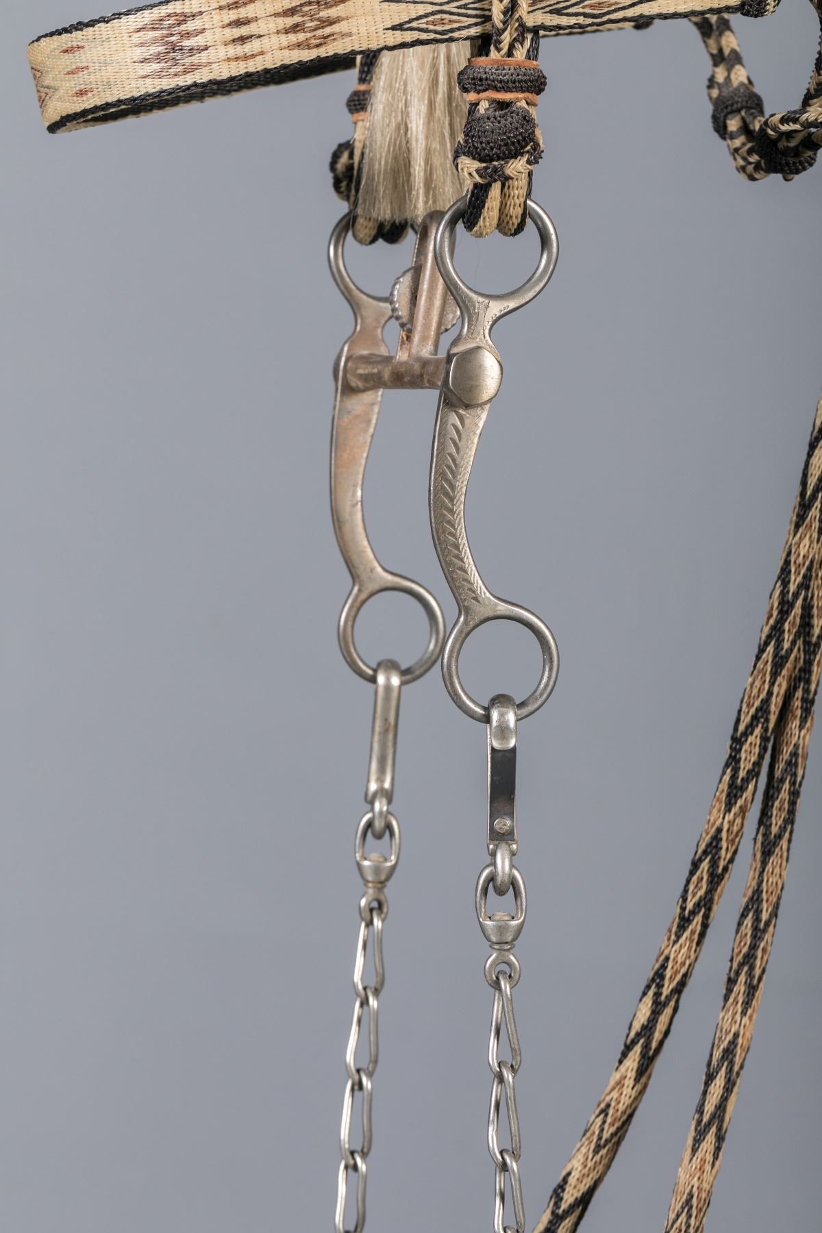 Prison Made Hitched Horsehair Bridle