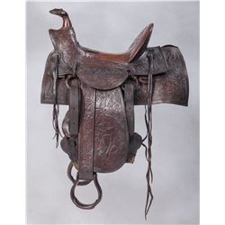 Important Moran Bros. Display Saddle from the Chladiuk Museum Collection