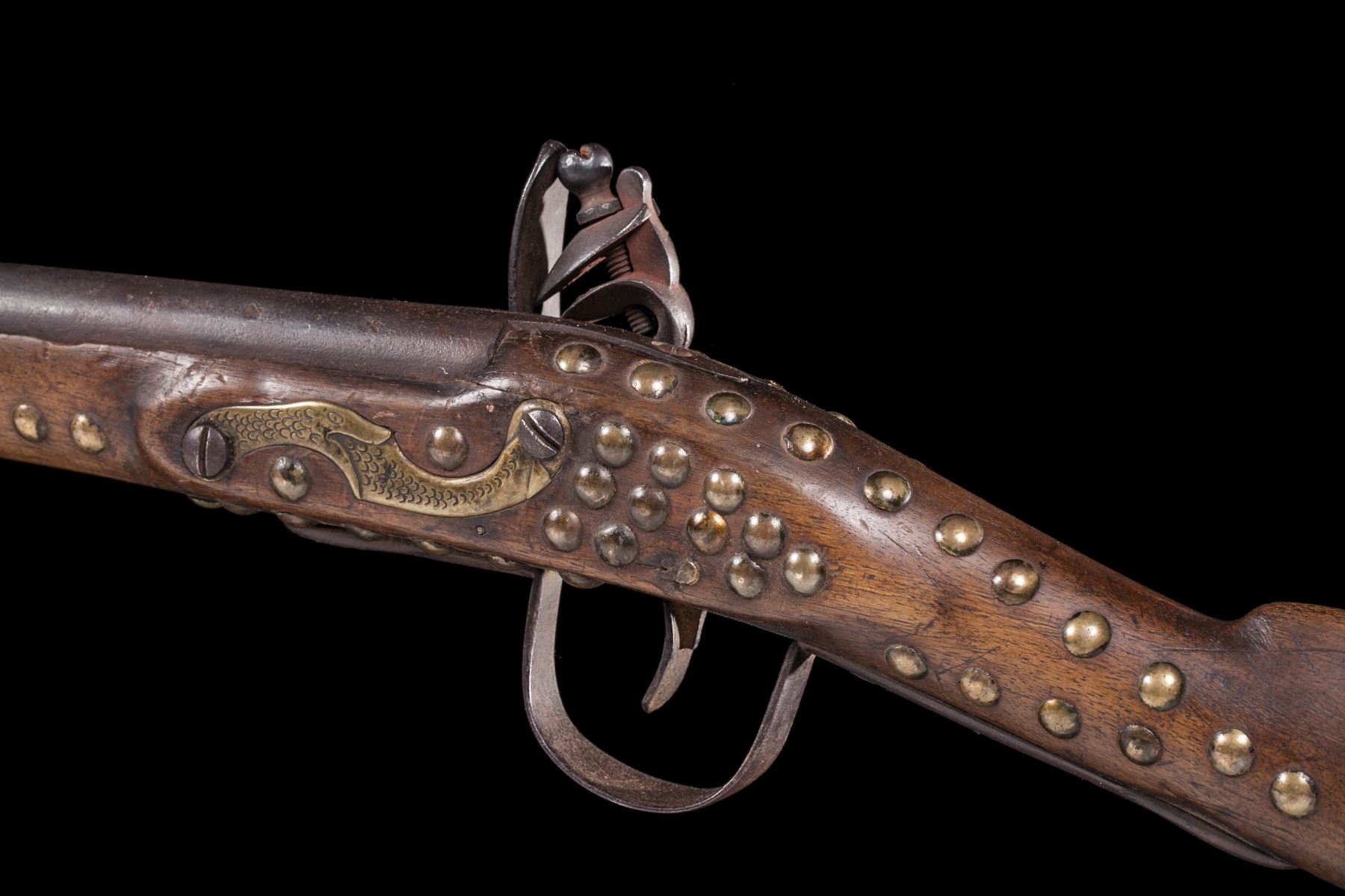 Decorated Flintlock Trade Gun