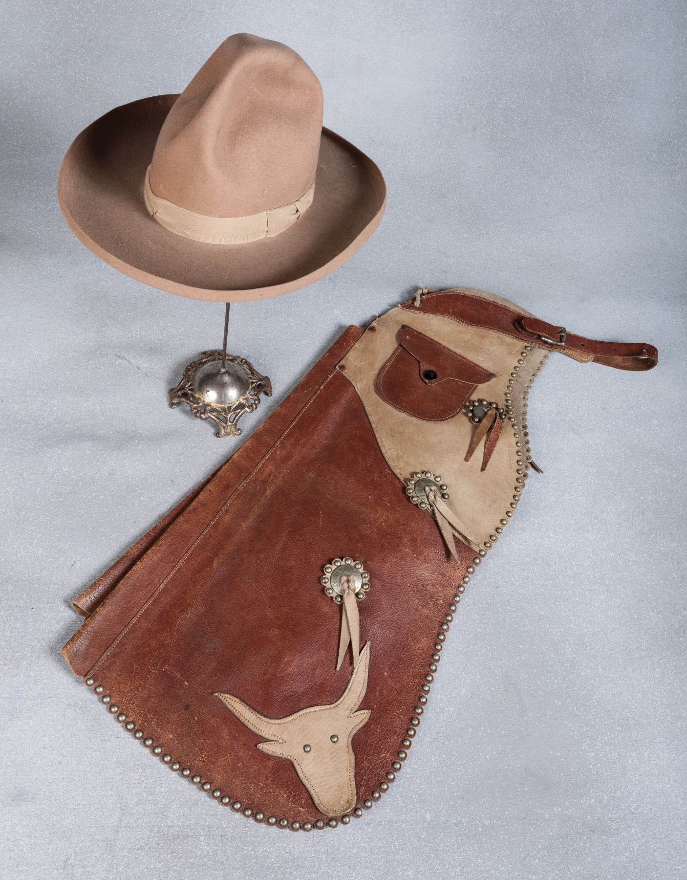 Child's Batwing Chaps and Cowboy Hat
