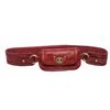 Image 1 : Marc Jacobs Burgundy Red Textured Leather Waist Bag