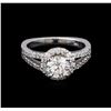 Image 2 : 1.47 ctw Diamond Ring - 14KT White Gold