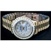 Image 2 : Rolex 18KT Gold President 2.00 ctw Diamond Ladies Watch