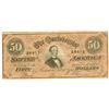 Image 1 : 1864 $50 Confederate States of America Bank Note