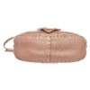 Image 4 : Fendi Pink Metallic Leather Selleria Small Shoulder Bag