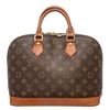 Image 1 : Louis Vuitton Monogram Canvas Leather Alma PM Handbag