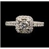 Image 2 : 0.89 ctw Diamond Ring - 14KT White Gold