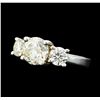 2.37 ctw Diamond Ring - 14KT White Gold