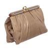 Image 5 : Judith Leiber Beige Snakeskin Clutch