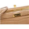 Image 7 : Judith Leiber Beige Snakeskin Clutch