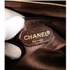 Image 8 : Chanel Brown Textured  Leather Double Handle Shoulder Bag