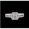 Image 2 : 1.02 ctw Diamond Ring - 14KT White Gold