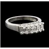 Image 1 : 0.75 ctw Diamond Ring - Platinum