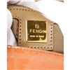 Image 7 : Fendi Orange Coated Canvas Zucca Baguette Shoulder Handbag