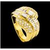 Image 4 : 1.79 ctw Diamond Ring - 18KT Yellow Gold