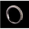 Image 2 : 0.30 ctw Diamond Ring - 18KT White Gold