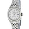 Image 2 : Rolex Ladies Quickset SS Silver Index Fluted Bezel Jubilee Band Datejust Wristwa