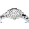 Image 5 : Rolex Ladies Quickset SS Silver Index Fluted Bezel Jubilee Band Datejust Wristwa