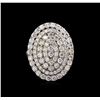 Image 2 : 2.52 ctw Diamond Ring - 14KT White Gold