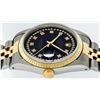 Image 3 : Rolex Two-Tone Diamond DateJust Men's Watch