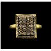 Image 2 : 1.00 ctw Diamond Ring - 14KT Yellow Gold