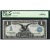 Image 1 : 1899 $1 Black Eagle Silver Certificate Note Fr.226a PCGS Gem New 65PPQ